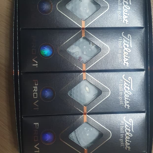 타이틀리스트 골프공 12구 새것