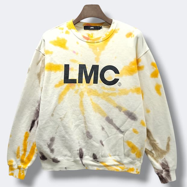 [L] LMC 타이다이 기모 맨투맨 티셔츠