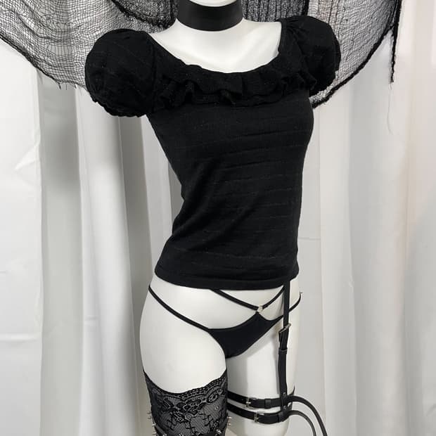 black knit