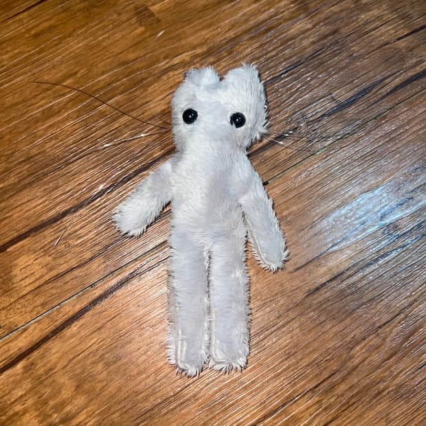 plain Jane stray cat (handmade)