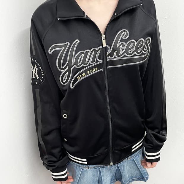 mlb 뉴욕양키즈 로고 집업