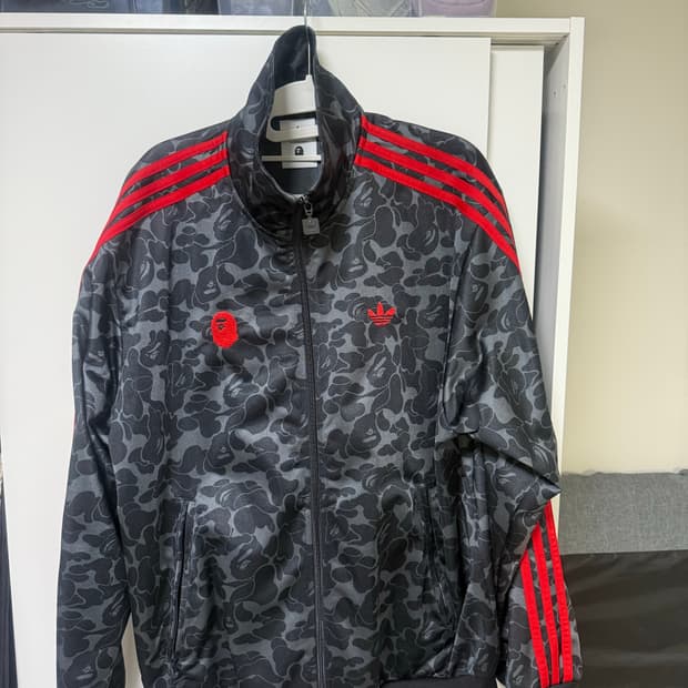 아디다스 베이프 트랙 탑 블랙 xl(kr)
