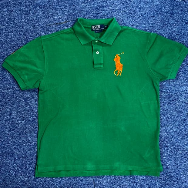 폴로 빅포니 카라 반팔티셔츠