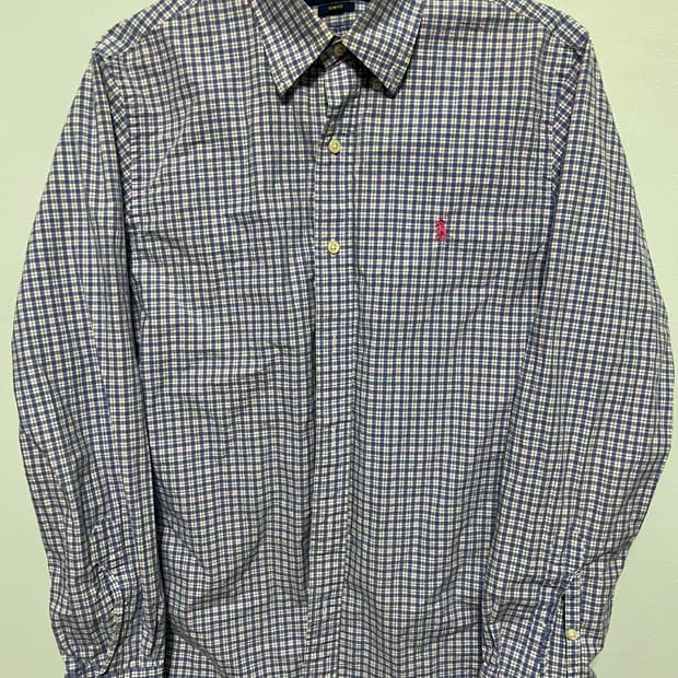 폴로 랄프로렌 슬림핏 체크 남방 2종