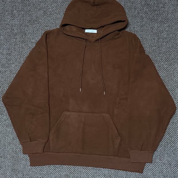 프릭스스토어 기모 플리스 후드티