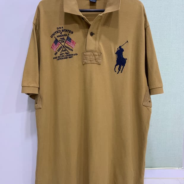 폴로 빅포니 성조기플래그 커피