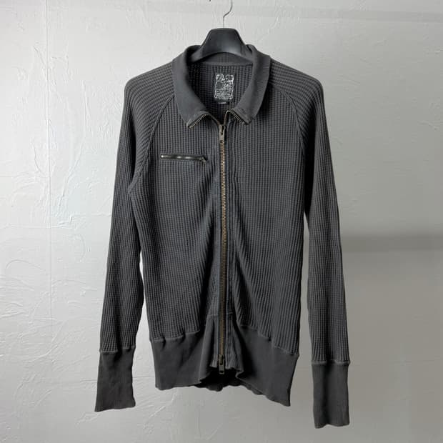 JPN 투웨이 와플 집업