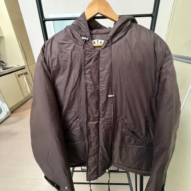 보세 후드 패딩점퍼