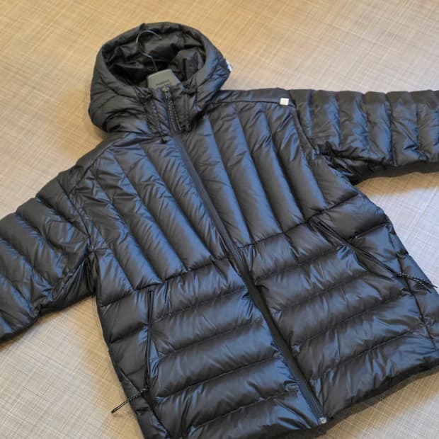 페치선데이 퍼텍스 폴리시 구스 고스트 파카 블랙