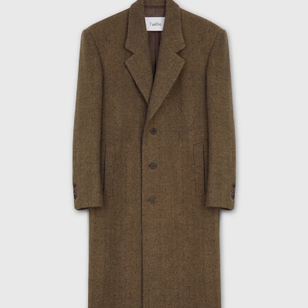 24fw 타일레 싱글코트 오커브라운 2사이즈