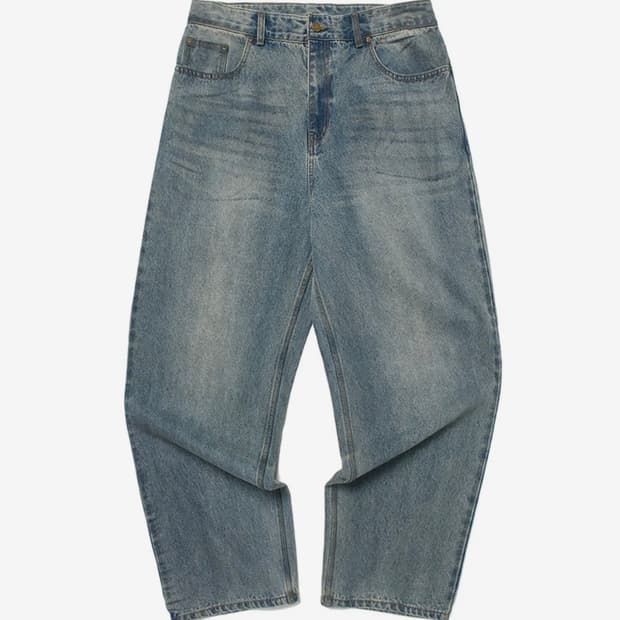 위캔더스 FACE DENIM PANTS