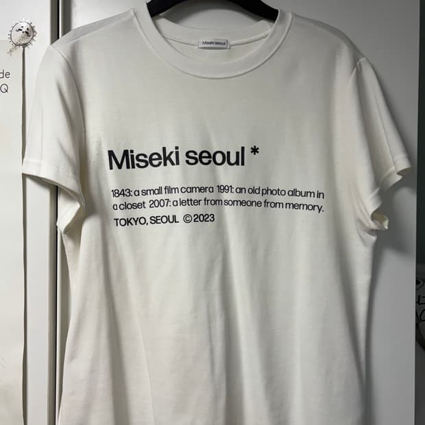미세키 서울 반팔티
