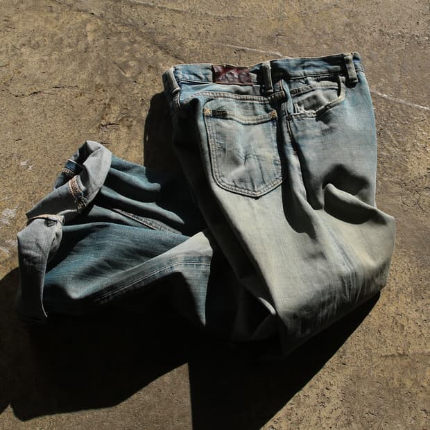 Lee RIDERS 셀비지 진 (여성용 28)