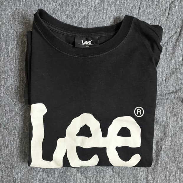 Lee 빅로고 반팔 티셔츠