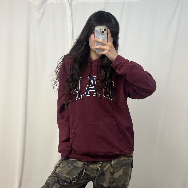 Gap burgundy hoodie