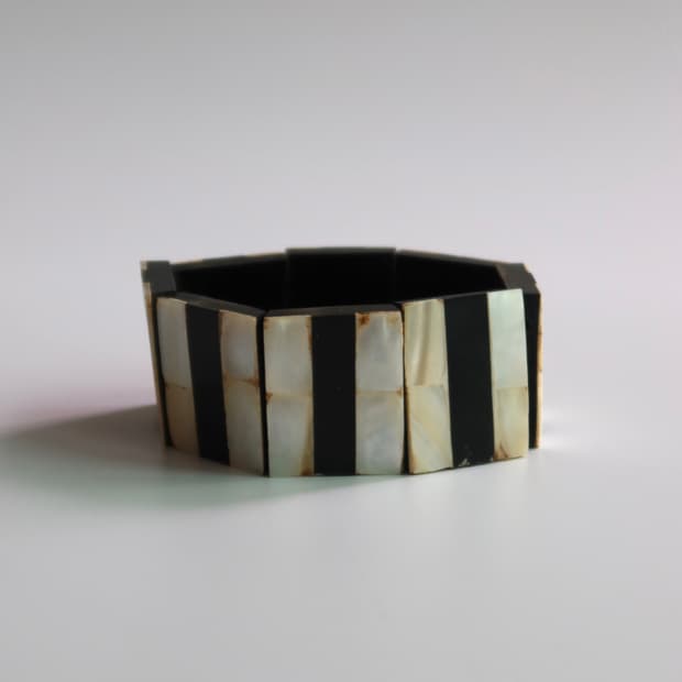 black pearl bangle