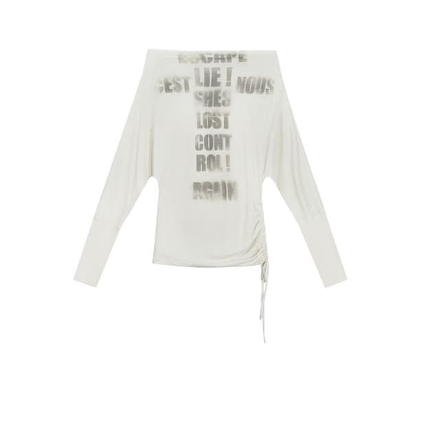 테스트메커니즘 shop cor Cest Nous 오프숄더 롱슬리브
