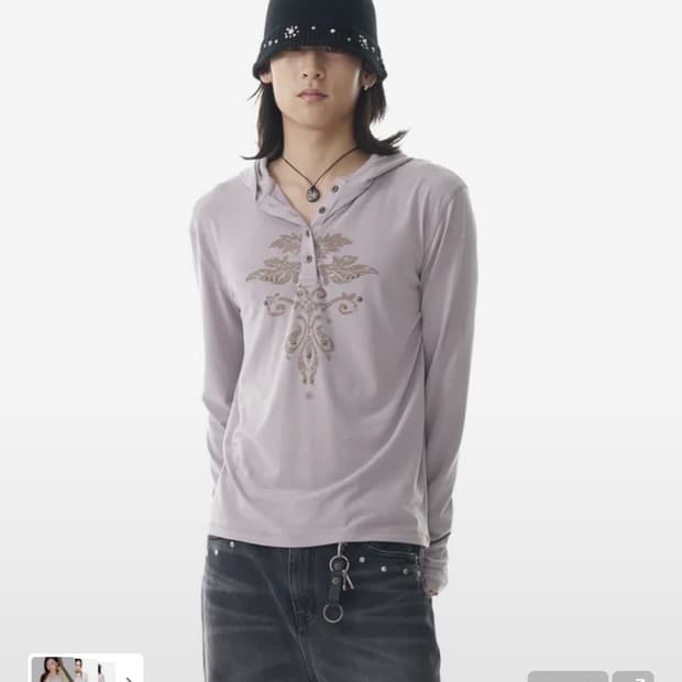 아캄 스터드 후드