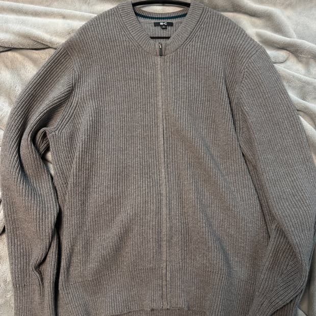 유니클로 c 니트 집업