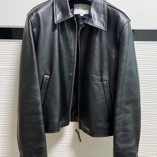 토니웩 23fw 레더자켓