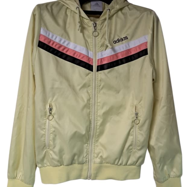 아디다스 08s 레몬컬러 바람막이