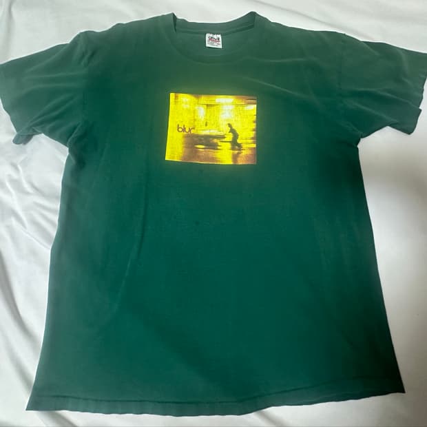 [XL] 90s 블러 BLUR 빈티지 밴드티