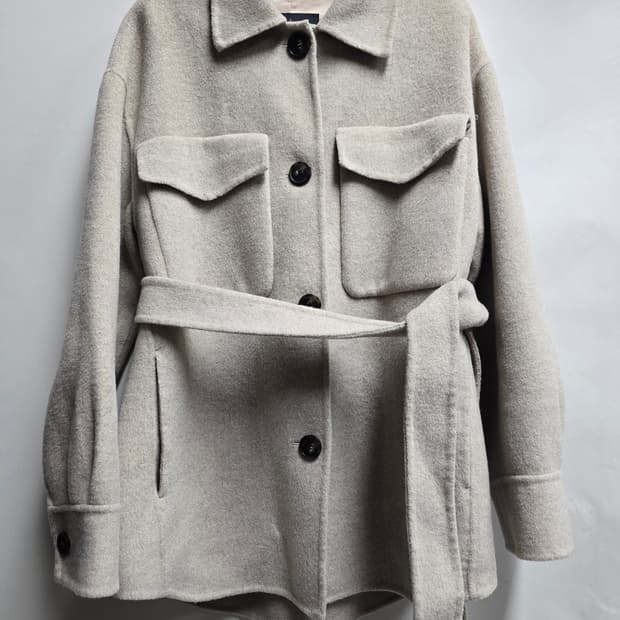 수스 울 밸트 자켓 Free