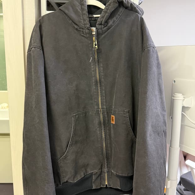 칼하트 j130 덕 액티브 자켓 xxl / 2xl 블랙