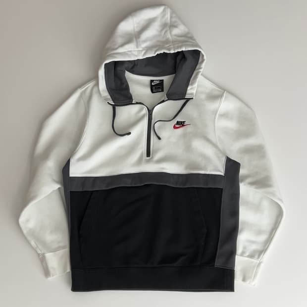 나이키 클럽 하프집업 후디 L