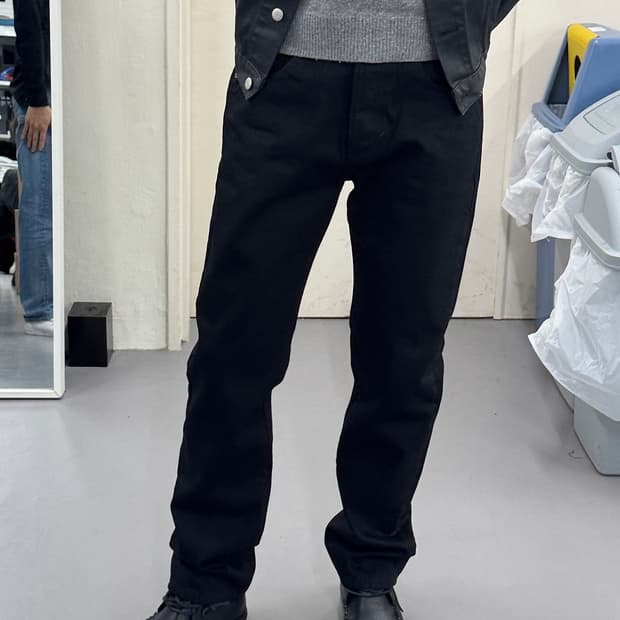 HTAE Timeworn 47 데님 블랙 (28)