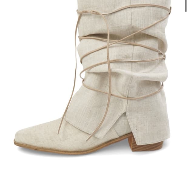 시너진 부츠 아이보리