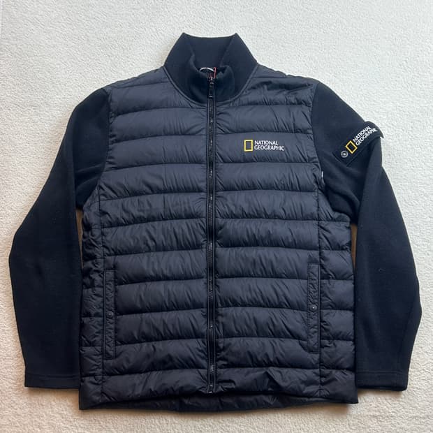네셔널지오그래픽 니트패딩