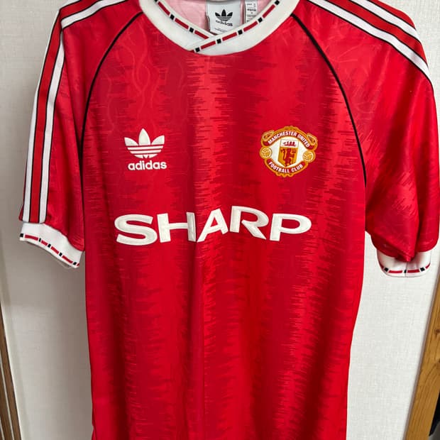 맨유 레트로 90-92 유니폼 (한국 사이즈 XL)