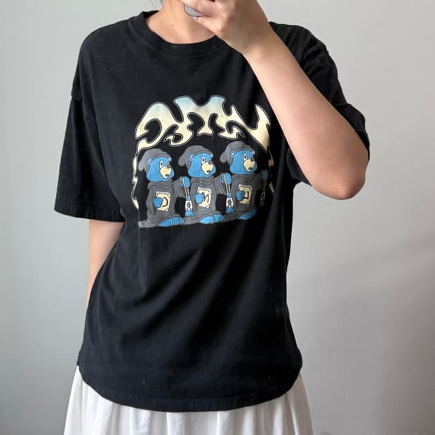 [XL] LMC 블랙 반팔티