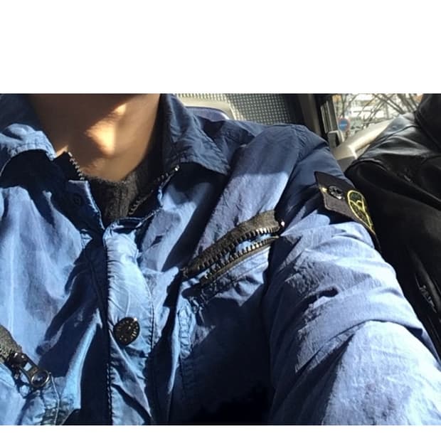 스톤아일랜드 자켓 블루