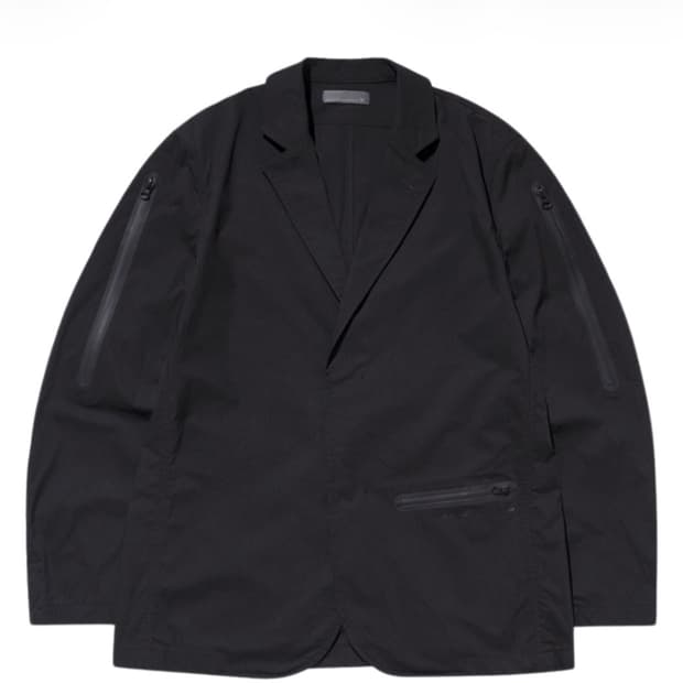 23FW SANSAN GEAR Zipper Blazer Black 2