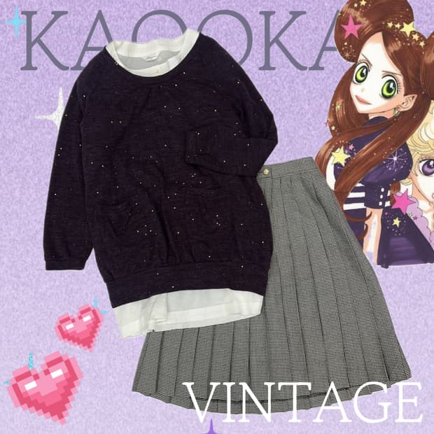 💜슈슈룬 쇼콜라 코디새트 💜 니트 원피스 플리츠 스커트 로맨틱 