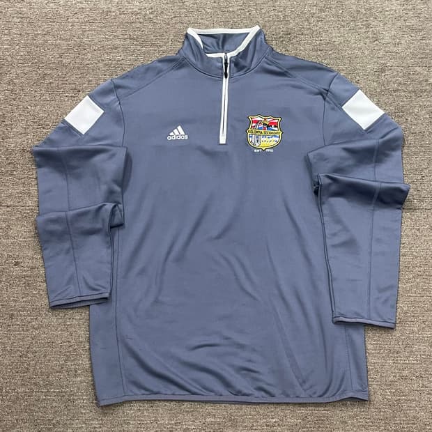 (M) Adidas 아디다스 트레이닝 반집업