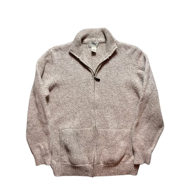 엘엘빈 니트 집업