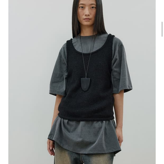 OFC 후드 + 반팔 차콜 세트