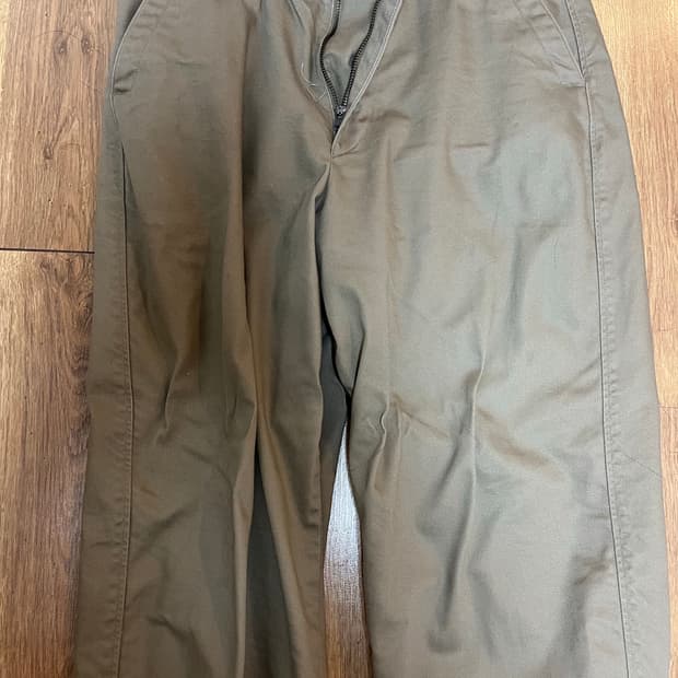 유니클로 u 와이드 치노 팬츠 85