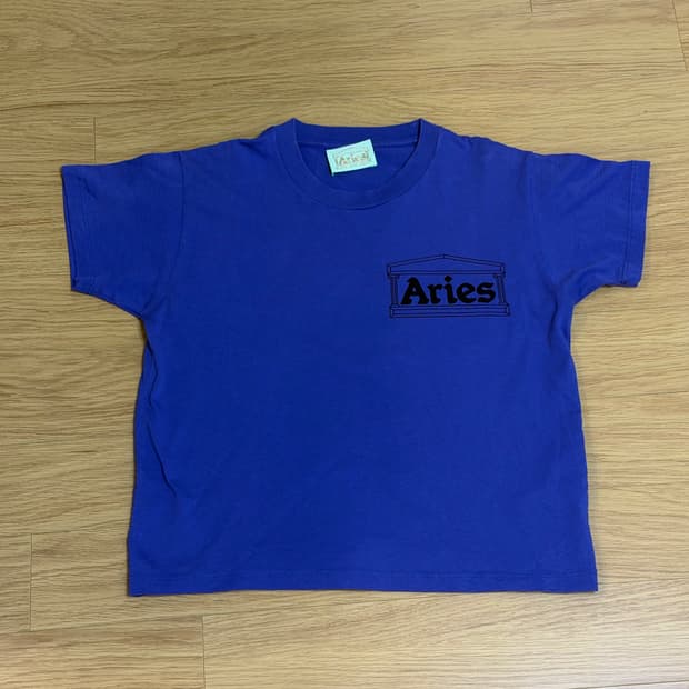 Aries (우먼) 반팔 사이즈 2 네이비 
