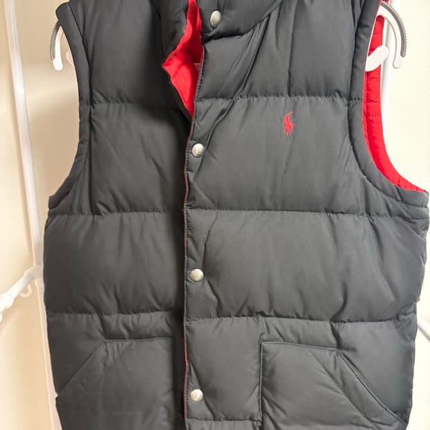 폴로 패딩 양면