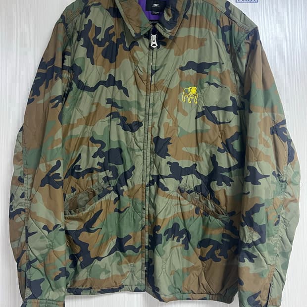 오베이 카모 퀄팅 자켓 S