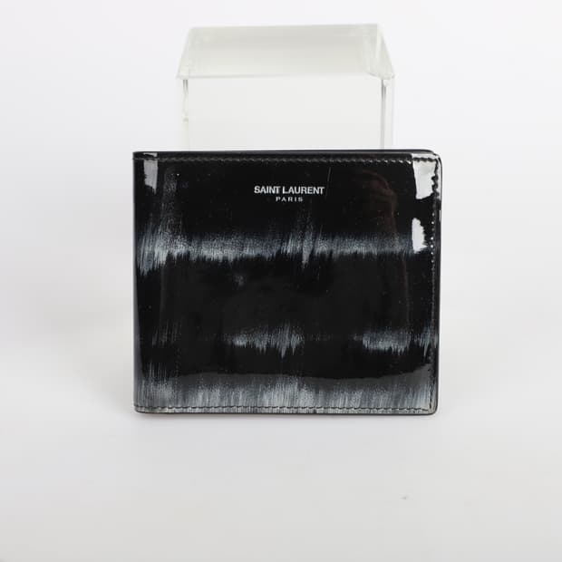 OS / Saint Laurent 생로랑 에나멜 반지갑