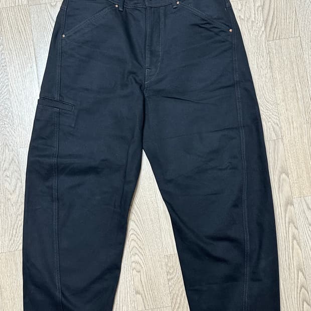 르메르 워크웨어 트위스티드 데님 팬츠 50