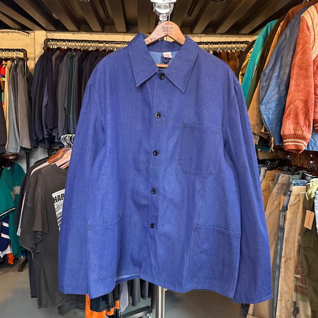 프렌치워크웨어 생지 프렌치 워크자켓