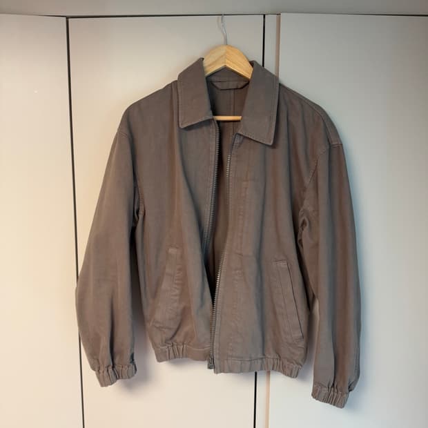 유니클로 U라인 코튼 자켓 M