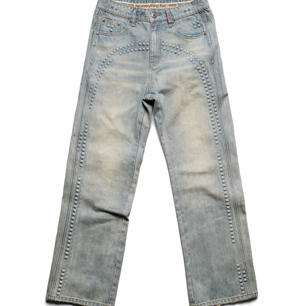 Racer worldwide PYRAMID EMBOSSED DENIM