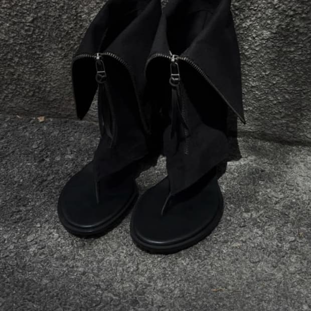 보헤미안서울 이클립스 린넨부츠 230